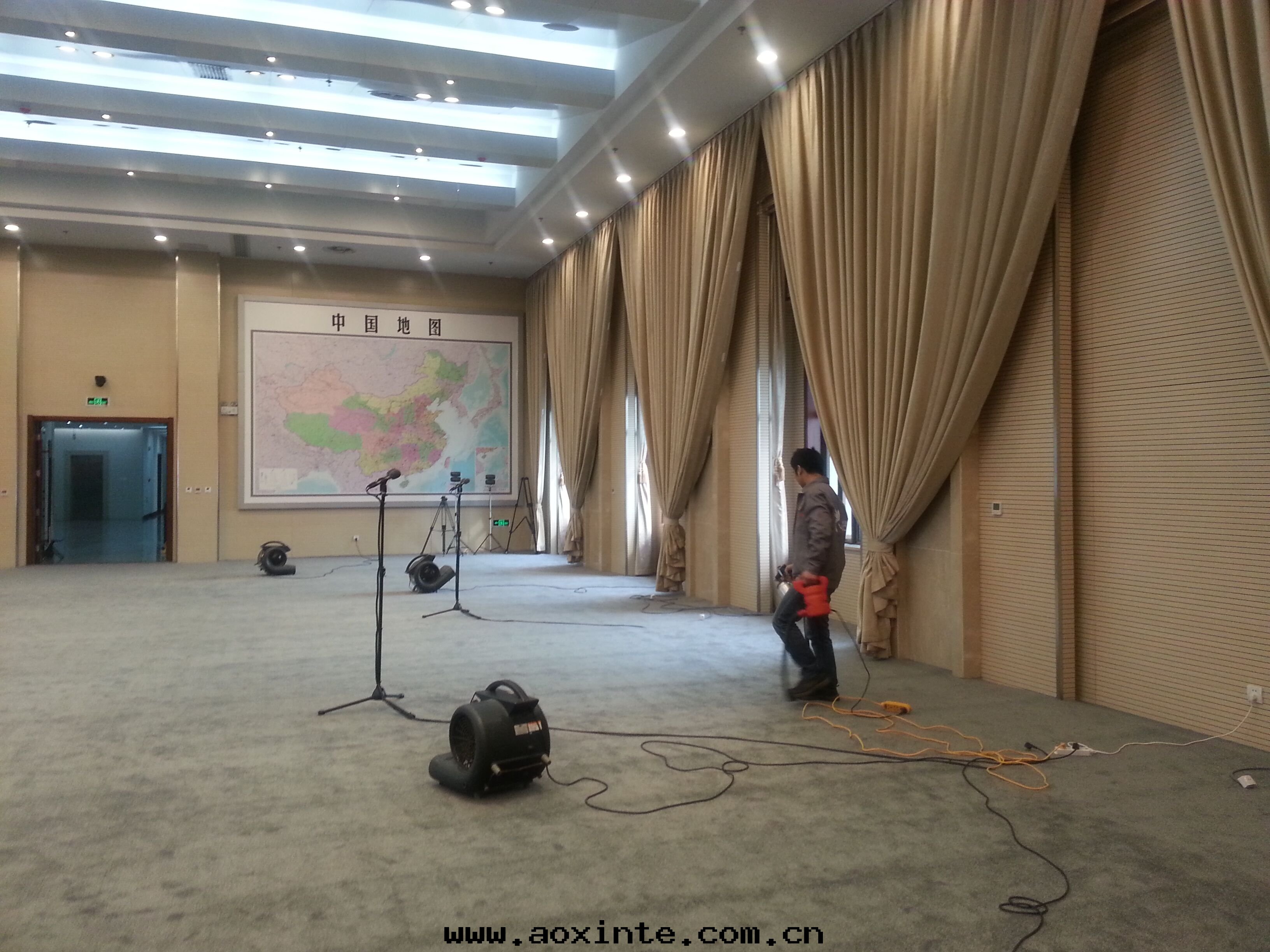 除醛治理(lǐ)現(xiàn)场(chǎng)