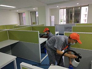 辦(bàn)公(gōng)區(qū)域工位(wèi)全(quán)方(fāng)位(wèi)噴涂治理(lǐ)