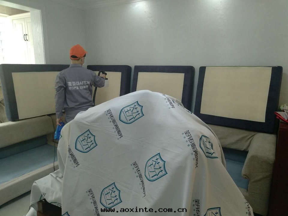 客廳沙(shā)發(fà)垫(diàn)子全(quán)方(fāng)位(wèi)噴涂施工