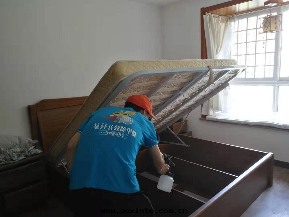 卧室(shì)床(chuáng)架噴涂施工治理(lǐ)甲醛