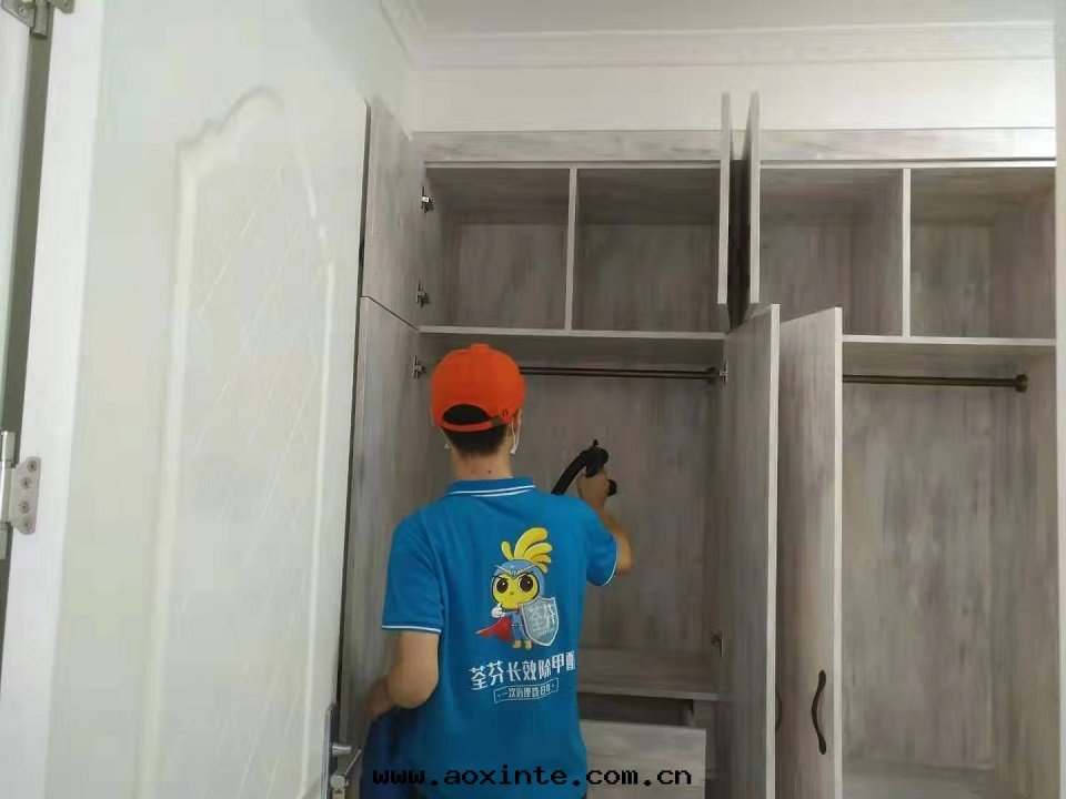 卧室(shì)衣(yī)櫃甲醛治理(lǐ)噴塗施工