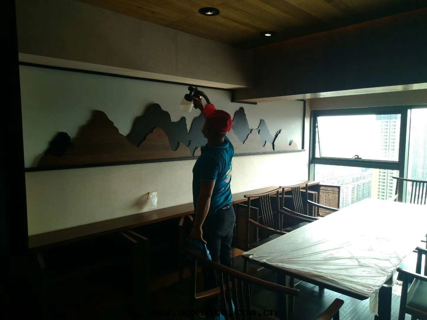 西(xī)安(ān)辦(bàn)公(gōng)室(shì)除甲醛墙壁(bì)噴涂