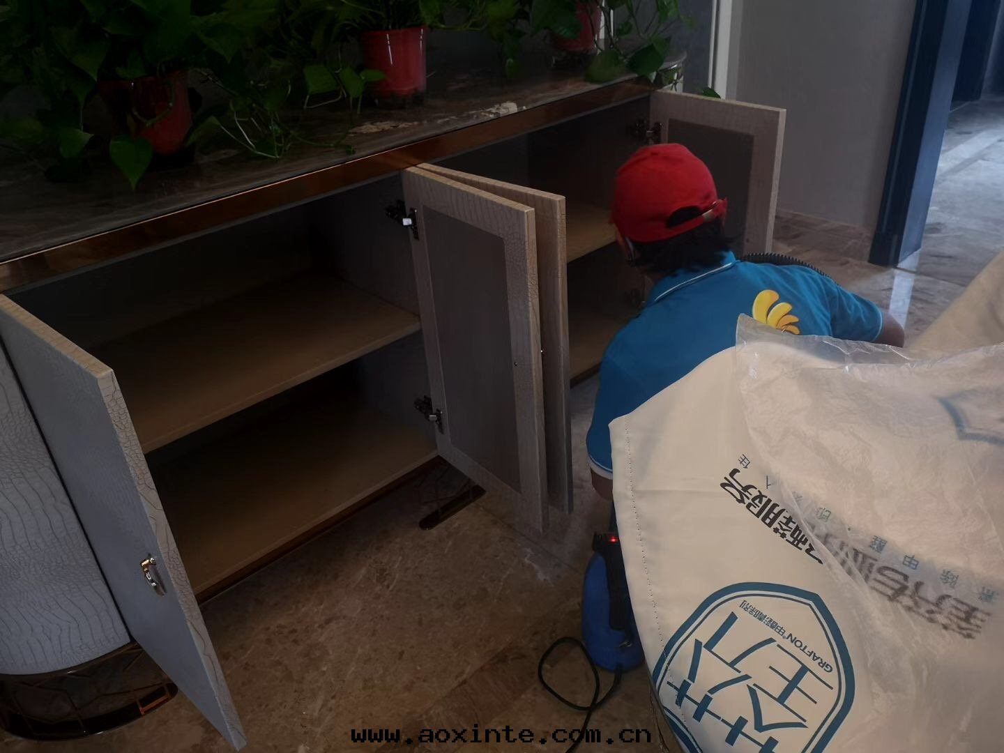 室(shì)內(nèi)櫃子除甲醛施工