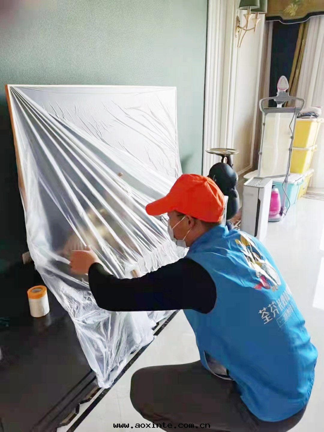 客廳電(diàn)視家電(diàn)成(chéng)品保護