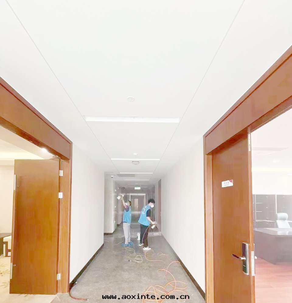 银(yín)行过(guò)道(dào)牆(qiáng)面(miàn)精细化(huà)施工治理(lǐ)甲醛