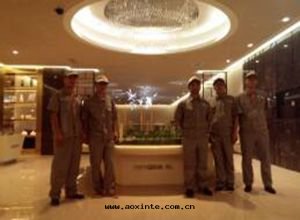 荃芬除甲醛中(zhōng)铁(tiě)售楼部(bù)施工案例