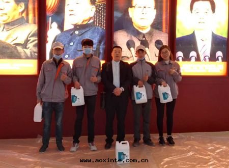 甘肅臨夏市(shì)博物館(guǎn)除甲醛施工案例