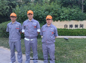 白(bái)桦林(lín)間(jiān)小區(qū)除甲醛施工案例