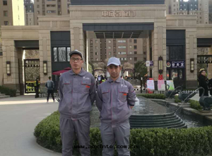 中(zhōng)海(hǎi)凱旋門(mén)小區(qū)荃芬除甲醛施工案例