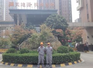 天(tiān)地(dì)源楓林(lín)意(yì)樹(shù)小區(qū)荃芬除甲醛施工案例