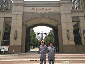 中(zhōng)海(hǎi)紫禦華府小區(qū)荃芬除甲醛施工案例