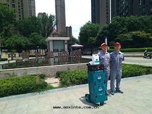 中(zhōng)铁(tiě)建國(guó)際城(chéng)曦园小區(qū)荃芬除甲醛施工案例