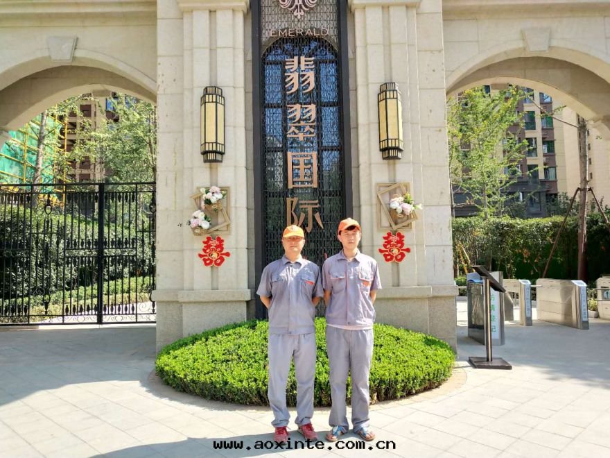 万(wàn)科翡翠國(guó)際荃芬除甲醛施工案例