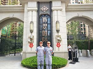 万(wàn)科翡翠國(guó)際荃芬除甲醛施工案例