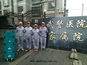 武警醫院(yuàn)家屬院(yuàn)荃芬除甲醛施工案例