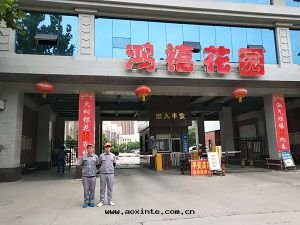 鴻禧花(huā)园荃芬除甲醛施工案例