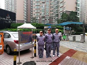 旭景名(míng)园除甲醛施工案例