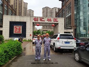 創彙社區(qū)荃芬除甲醛施工案例