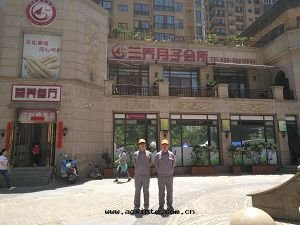 蘭喬聖菲小區(qū)荃芬除甲醛施工案例