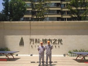 万(wàn)科城(chéng)市(shì)之(zhī)光荃芬除甲醛施工案例