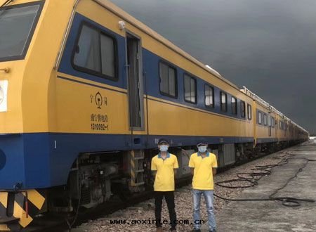 中(zhōng)國(guó)中(zhōng)車集团(tuán)JJC檢修列車-南甯站除甲醛施工案(àn)例