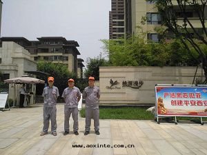 桃源漫步除甲醛施工案例