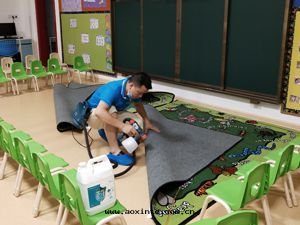 衡陽英聯皇家幼兒园银(yín)泰园除甲醛施工案例