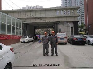 秦川(chuān)社區(qū)除甲醛施工案例