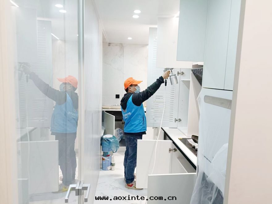 華遠(yuǎn)君城(chéng)除甲醛施工案例