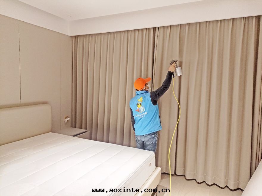 万(wàn)科大(dà)明(míng)宮除甲醛施工案(àn)例